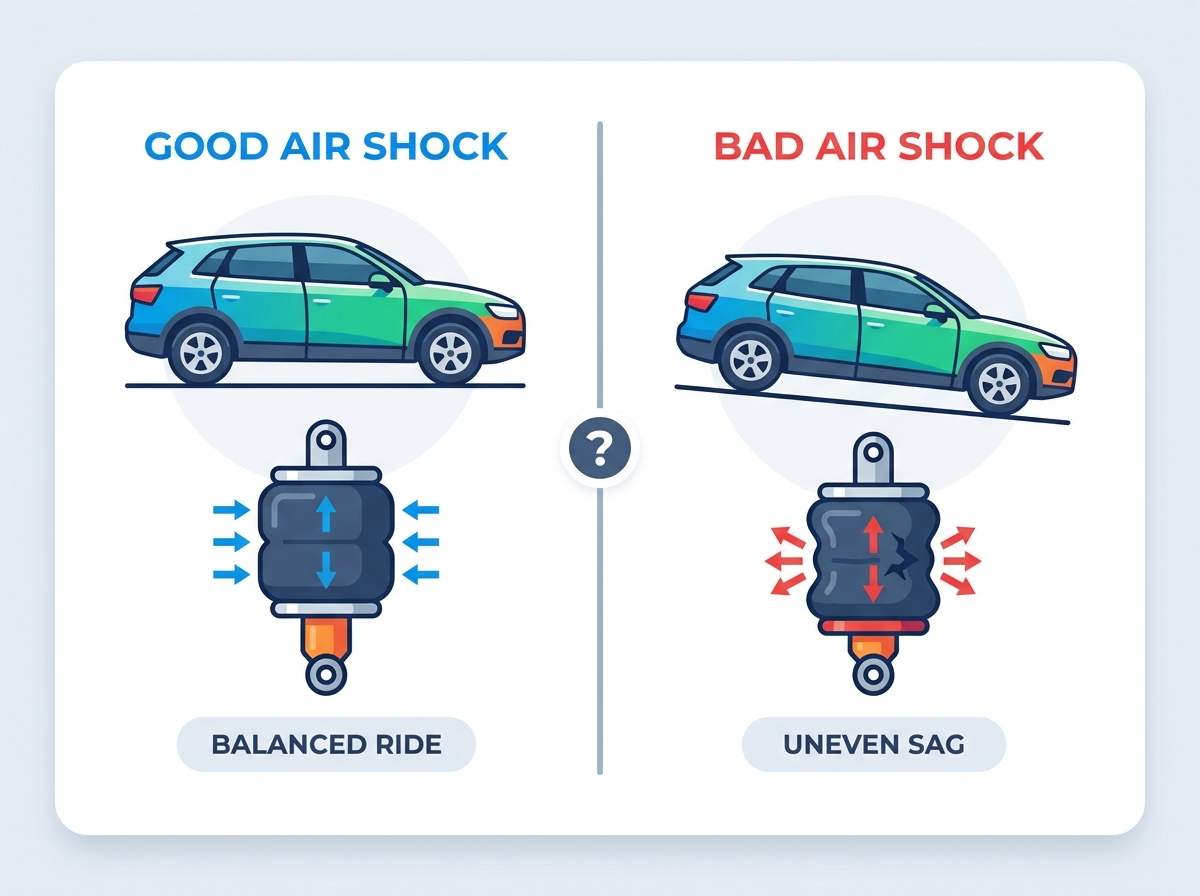 bad air shock absorber symptoms