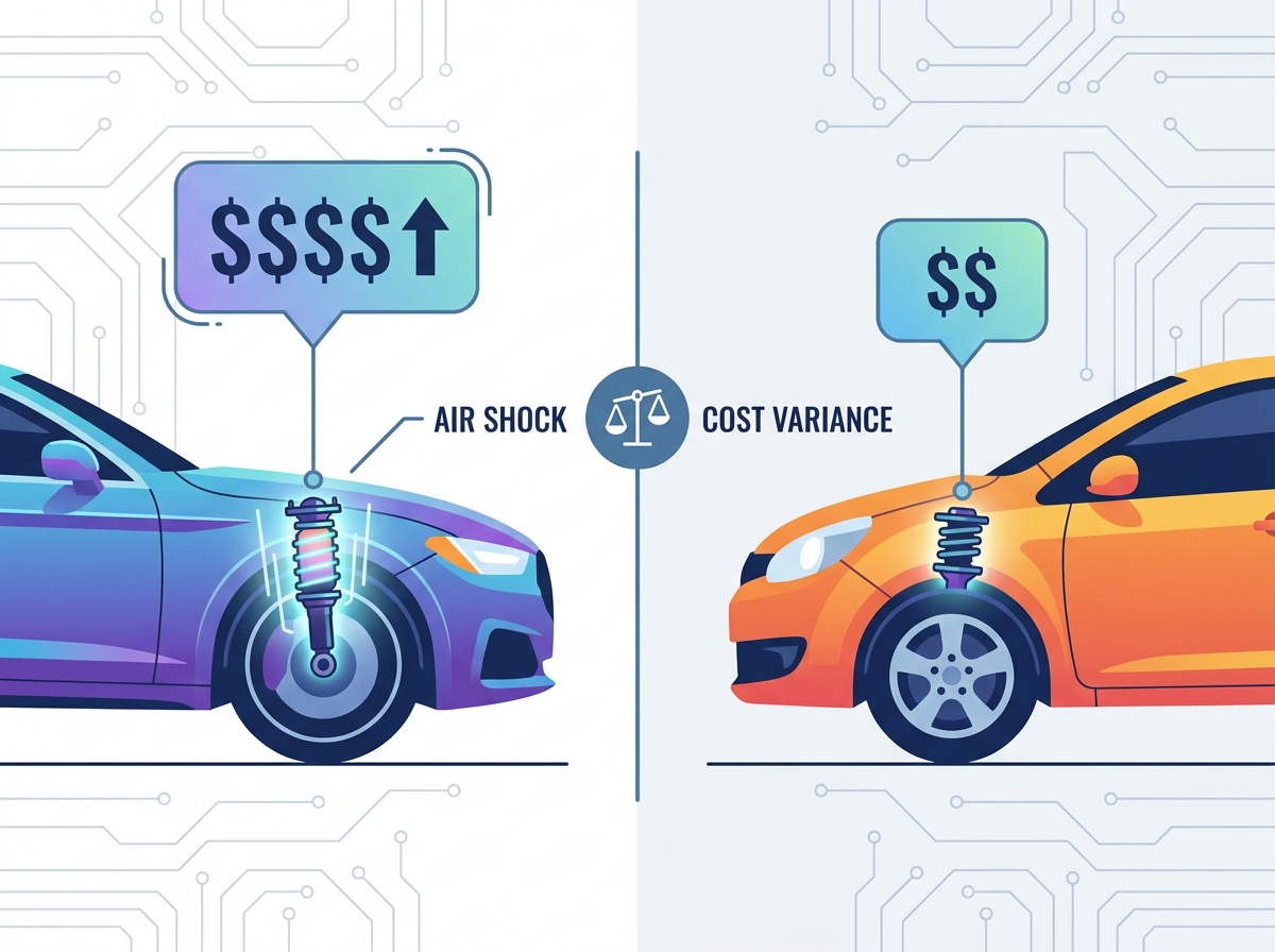 Air Shock Absorber Replacement Cost Breakdown